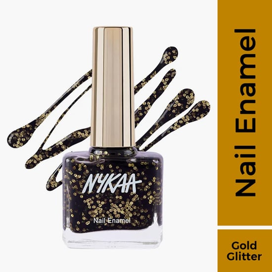 NYKAA Black To Gold Nail Enamel Collection
