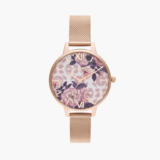 OLIVIA BURTON Women Analog Watch with Mesh Strap - OB16LP01W