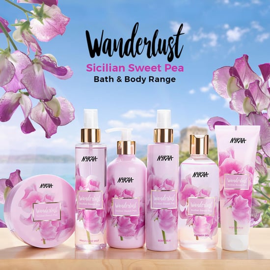 NYKAA Wanderlust Sicilian Sweet Pea Body Lotion Body Lotion