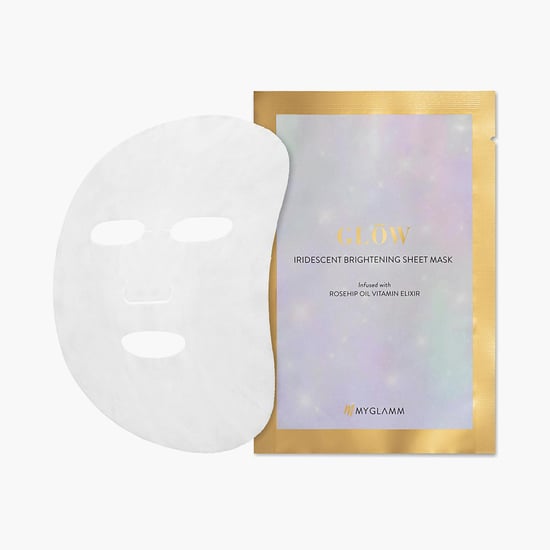MYGLAMM Glow Iridescent Brightening Sheet Mask
