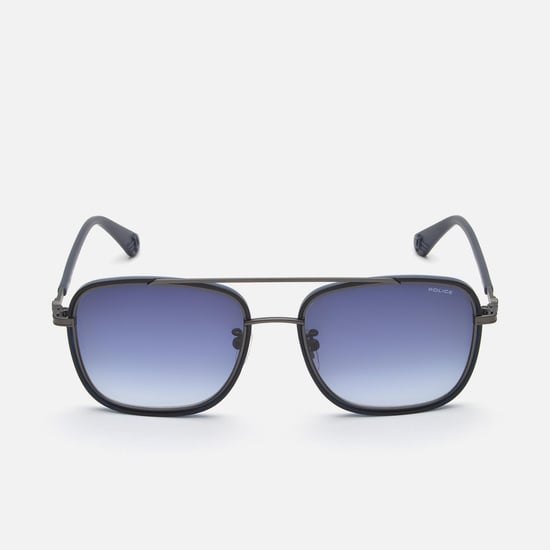 POLICE Men UV-Protected Square Sunglasses- SPL871K55627B