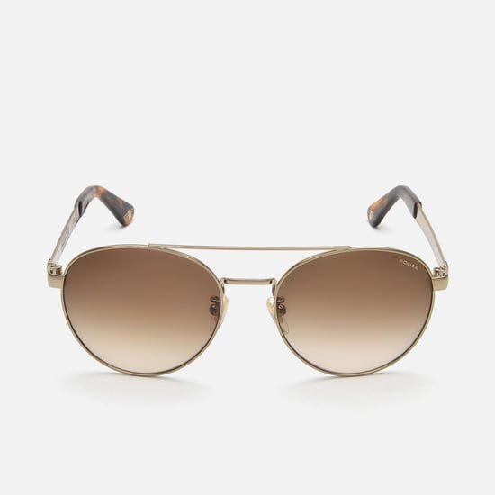 POLICE Men UV-Protected Round Sunglasses- SPL891K558FF