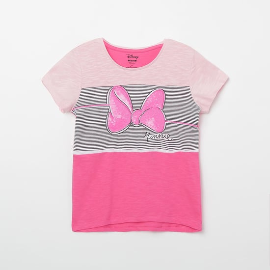 KIDSVILLE Sequinned Round Neck T-shirt