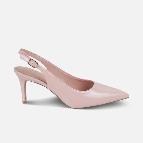 TRESMODE Women Solid Sling Back Heels