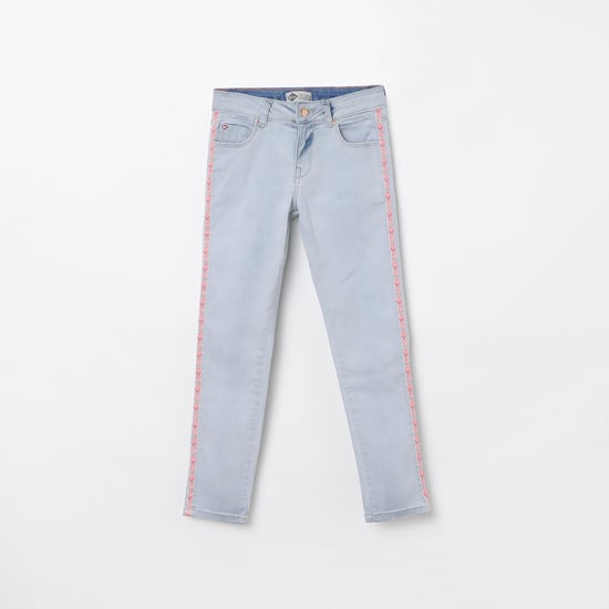 LEE COOPER  JUNIORS Solid Slim Fit Jeans