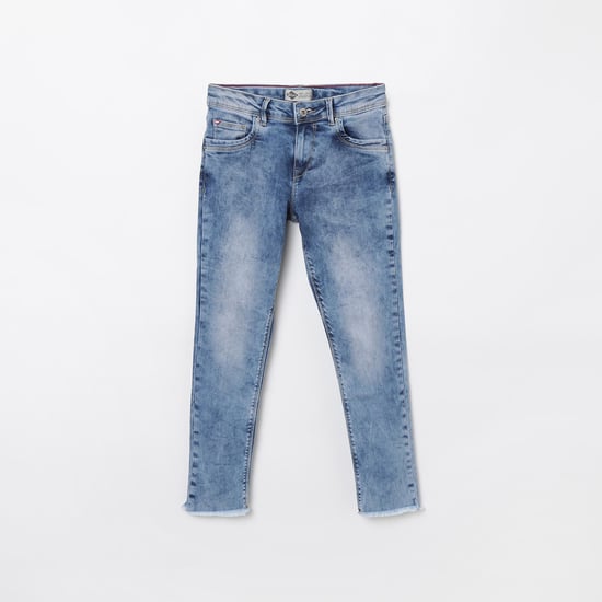 LEE COOPER JUNIORS Stonewashed Slim Fit Jeans