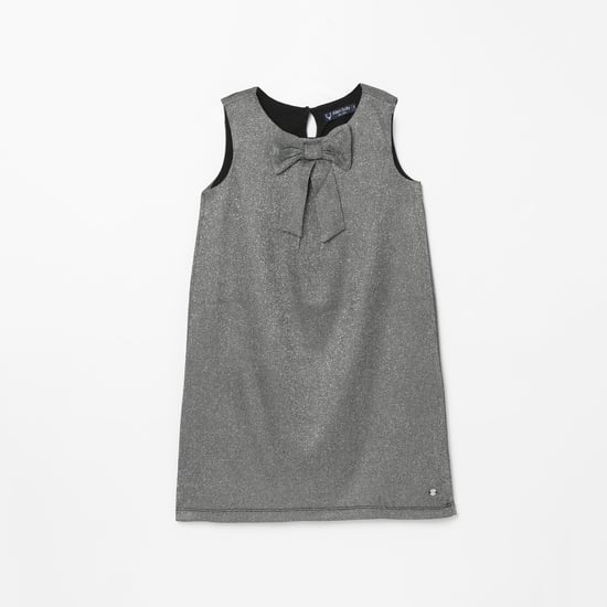 ALLEN SOLLY Sleeveless Shift Dress with Bow
