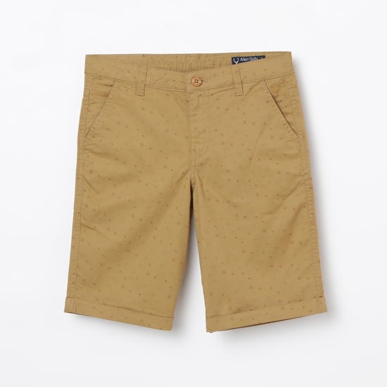 ALLEN SOLLY Printed Shorts