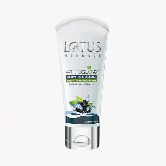 LOTUS Herbals Whiteglow Activated Charcoal Brightening Face Wash -50 g