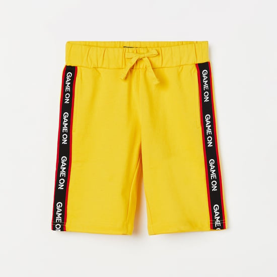 INDIAN TERRAIN Boys Printed Elasticated Shorts