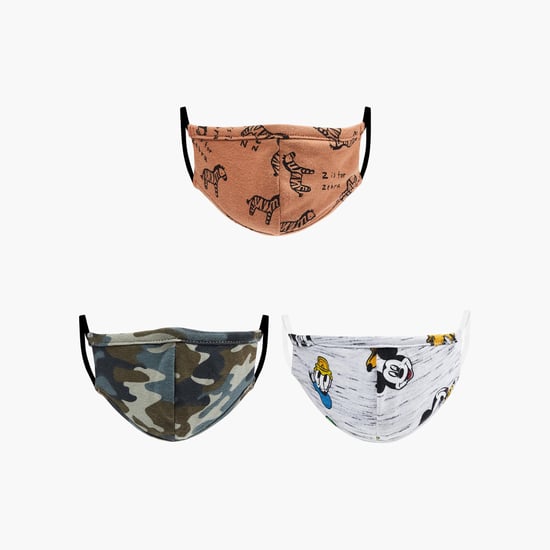 FAME FOREVER YOUNG Boys 10-14Y Face Mask - Pack of 3