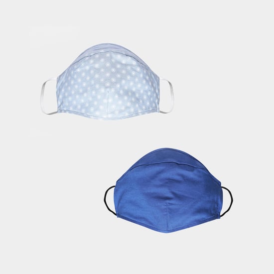 CODE Men Reusable Masks - Pack of 2 Pcs.