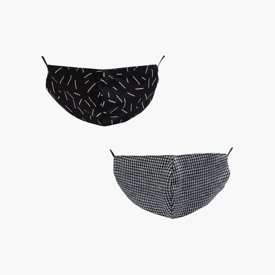 FAME FOREVER KIDS Printed Outdoor 2-8Y Face Mask - Set of 2