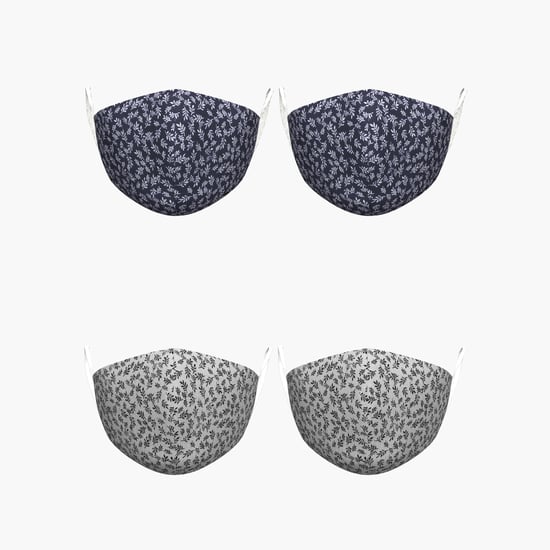 VAN HEUSEN Women Anti-Microbial Reusable Face Mask - Set of 4