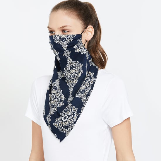 GINGER Women Printed Scarf Mask