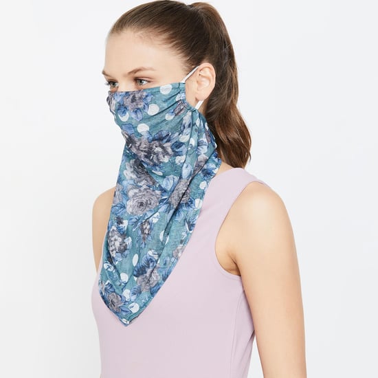 GINGER Women Printed Scarf Mask