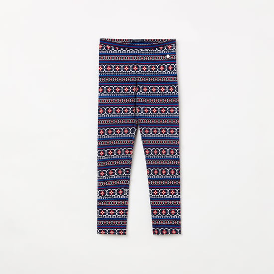 ALLEN SOLLY Girls Printed Leggings