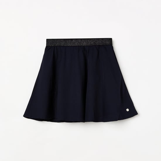 ALLEN SOLLY Girls Solid A-line Skirt