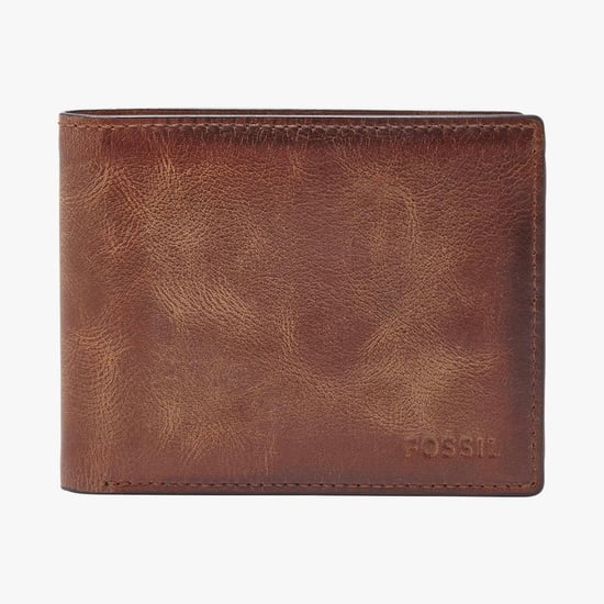 FOSSIL Men Solid Bi-Fold Wallet