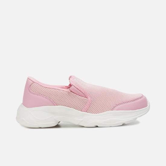 FAME FOREVER Girls Textured Slip-On Shoes