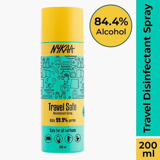 NYKAA Travel Safe Multipurpose Disinfectant Spray with Alcohol