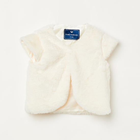 FAME FOREVER KIDS Girls Solid Shrug