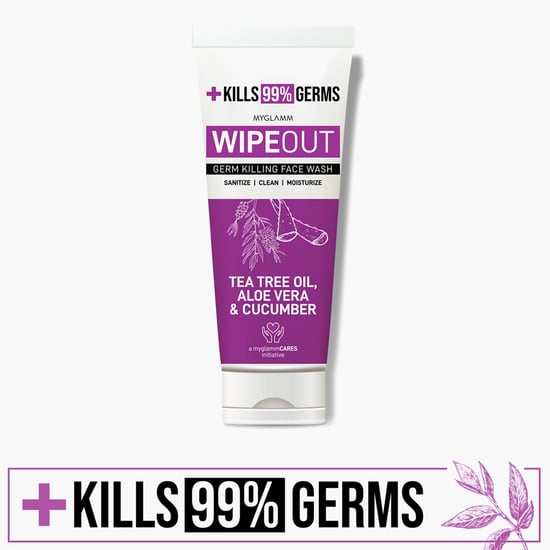 MYGLAMM Wipeout Germ Killing Face Wash