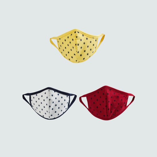 U.S. POLO ASSN. KIDS Boys Printed Anti-Viral Mask- Pack of 3