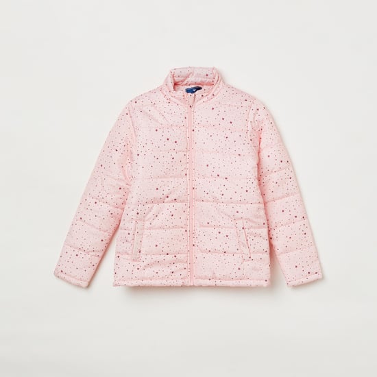 FAME FOREVER YOUNG Girls Printed Puffer Jacket
