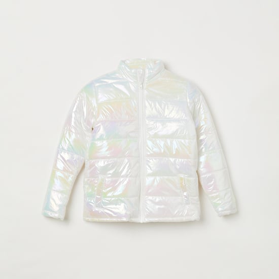 FAME FOREVER YOUNG Girls Printed Puffer Jacket