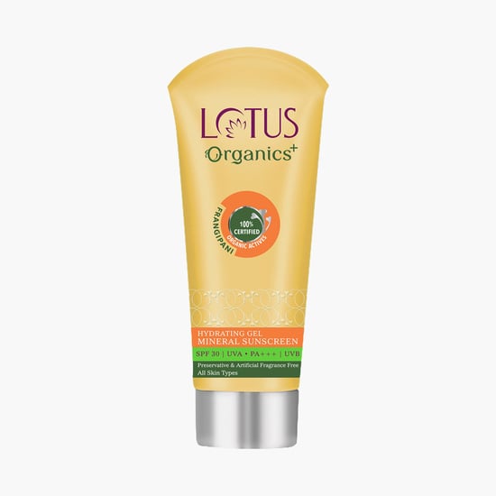 LOTUS Organics+ Hydrating Gel Mineral Sunscreen SPF 30 l PA+++