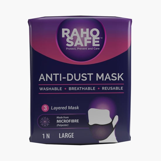 RAHO SAFE Women Textured 3-Layer Face Mask