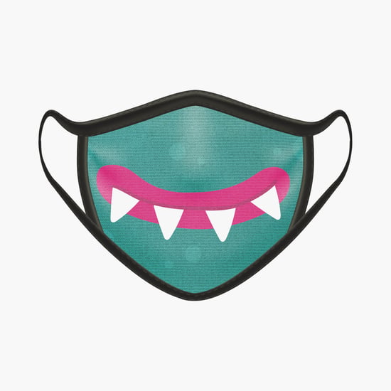 RAHO SAFE Boys Printed 2-Filter Face Mask