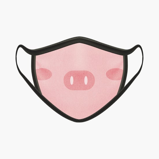 RAHO SAFE Boys Piggy Print 2-Filter Face Mask