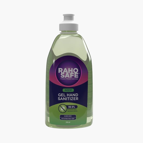 RAHO SAFE Alcohol Gel Based Hand Sanitizer