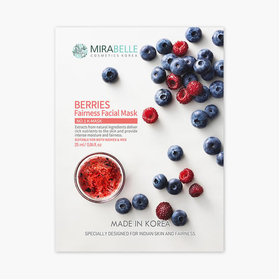 MIRABELLE Korea Fairness Facial Sheet Mask- Berries