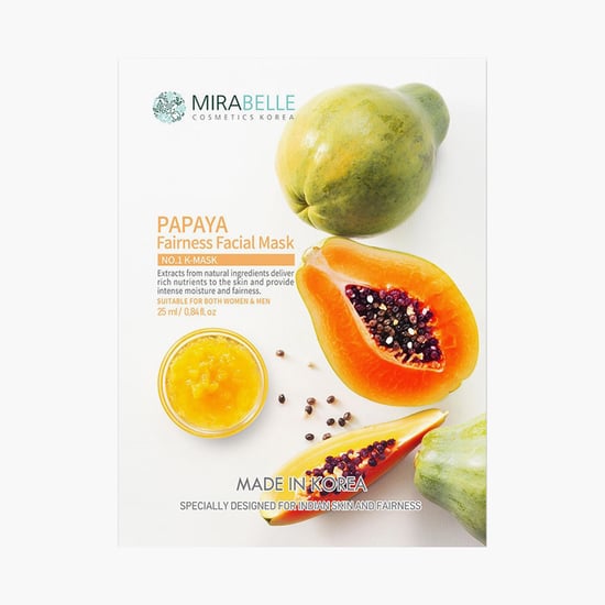 MIRABELLE Korea Fairness Facial Sheet Mask- Papaya