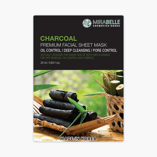 MIRABELLE Korea Premium Facial Sheet Mask- Charcoal