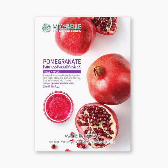 MIRABELLE Korea Fairness Facial Sheet Mask- Pomegranate