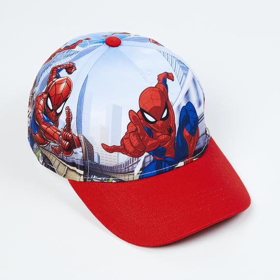 KIDSVILLE Boys Spiderman Print Cap