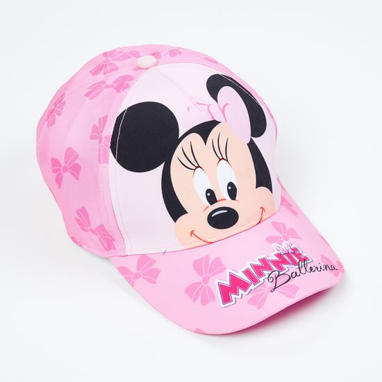 KIDSVILLE Girls Minnie Mouse Print Baseball Cap