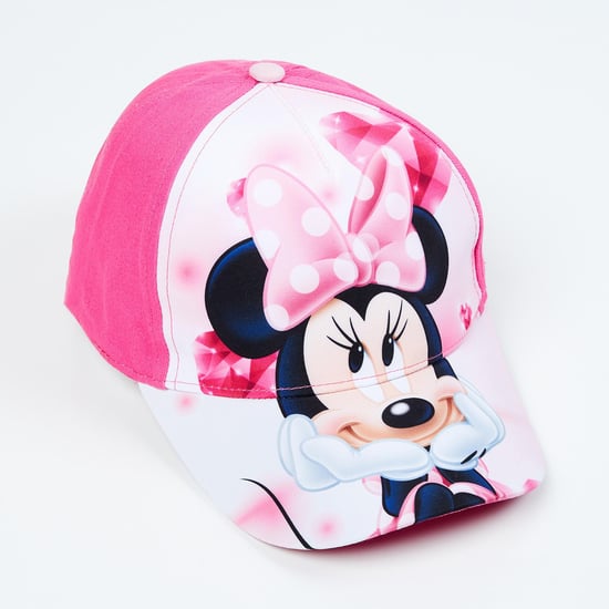 KIDSVILLE Girls Minnie Mouse Print Baseball Cap