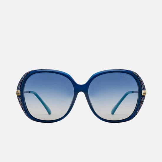 FEMINA FLAUNT Women Embellished Oversized Polarized Sunglasses-9005-C2