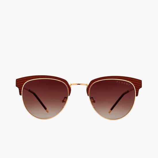 FEMINA FLAUNT Women UV-Protected Round Sunglasses- 9009-C1