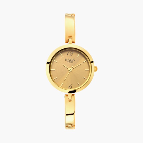 TITAN Raga Viva IV Women Water-Resistant Analog Watch - 2606YM06