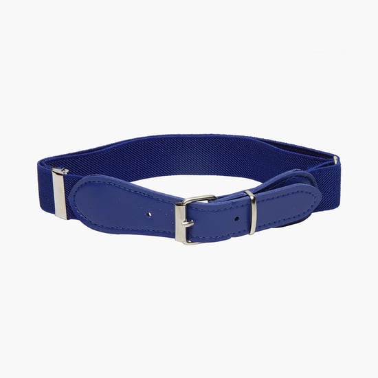 STOLN Girls Solid Elasticated Belt