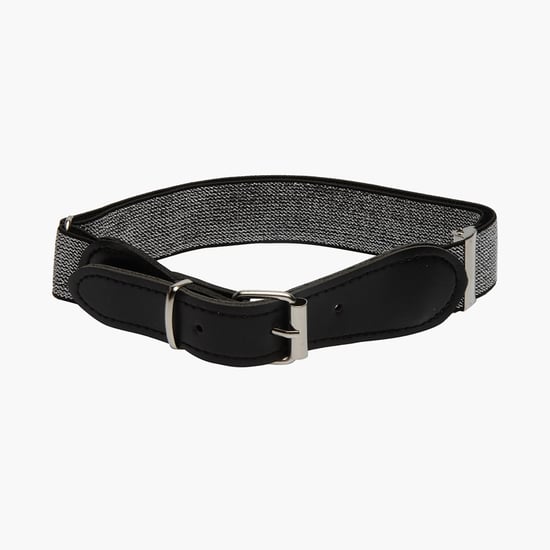 STOLN Girls Textured Elasticated Belt