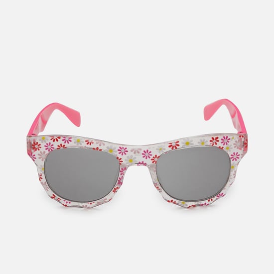 STOLN Girls Floral Print Square Sunglasses - 22814-4-C