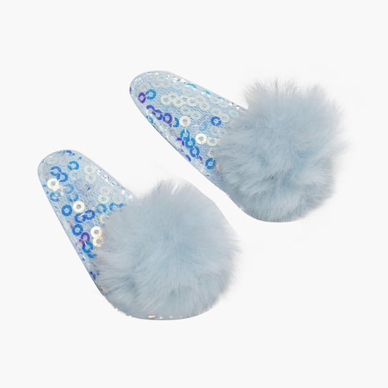 STOLN Girls Sequinned Tic-Tac Clips - Set of 2