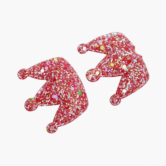 STOLN Girls Sequinned Crown Accent Alligator Clips - Set of 2